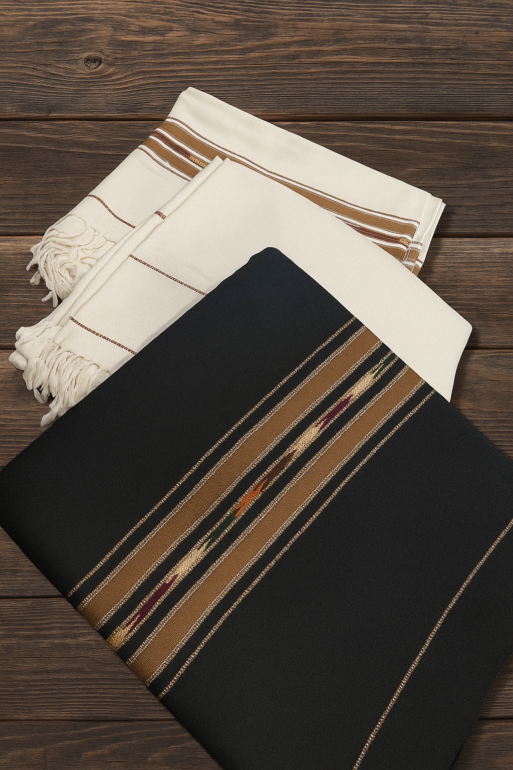 PURE HANDMADE 100% WOOLEN SHAWL FOR MEN LIGHT-WEIGHT