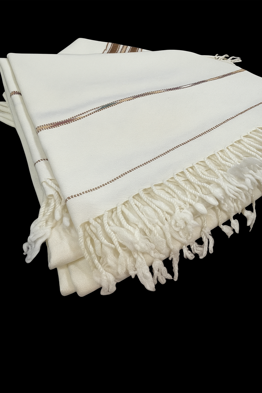 PURE HANDMADE 100% WOOLEN SHAWL FOR MEN LIGHT-WEIGHT